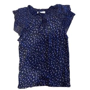 Lucky Brand Blue and Purple Blouse
